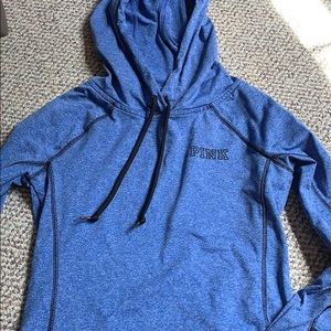 PINK VS blue workout hoodie